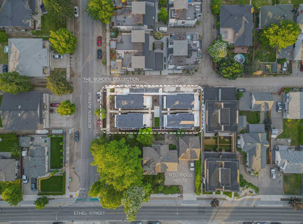 The Borden Collection Kelowna Infill Site Context
