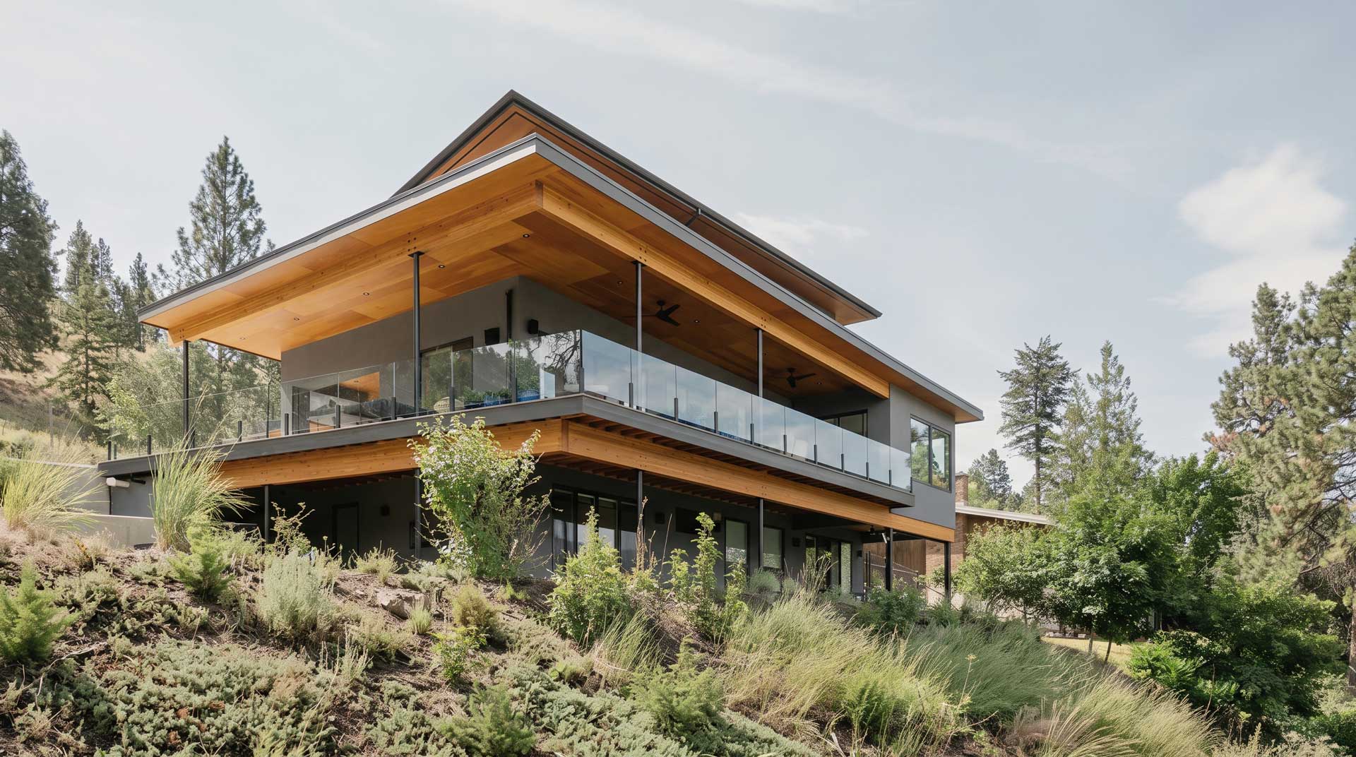 Kelowna Knox Mountain West Coast Modern Home Design