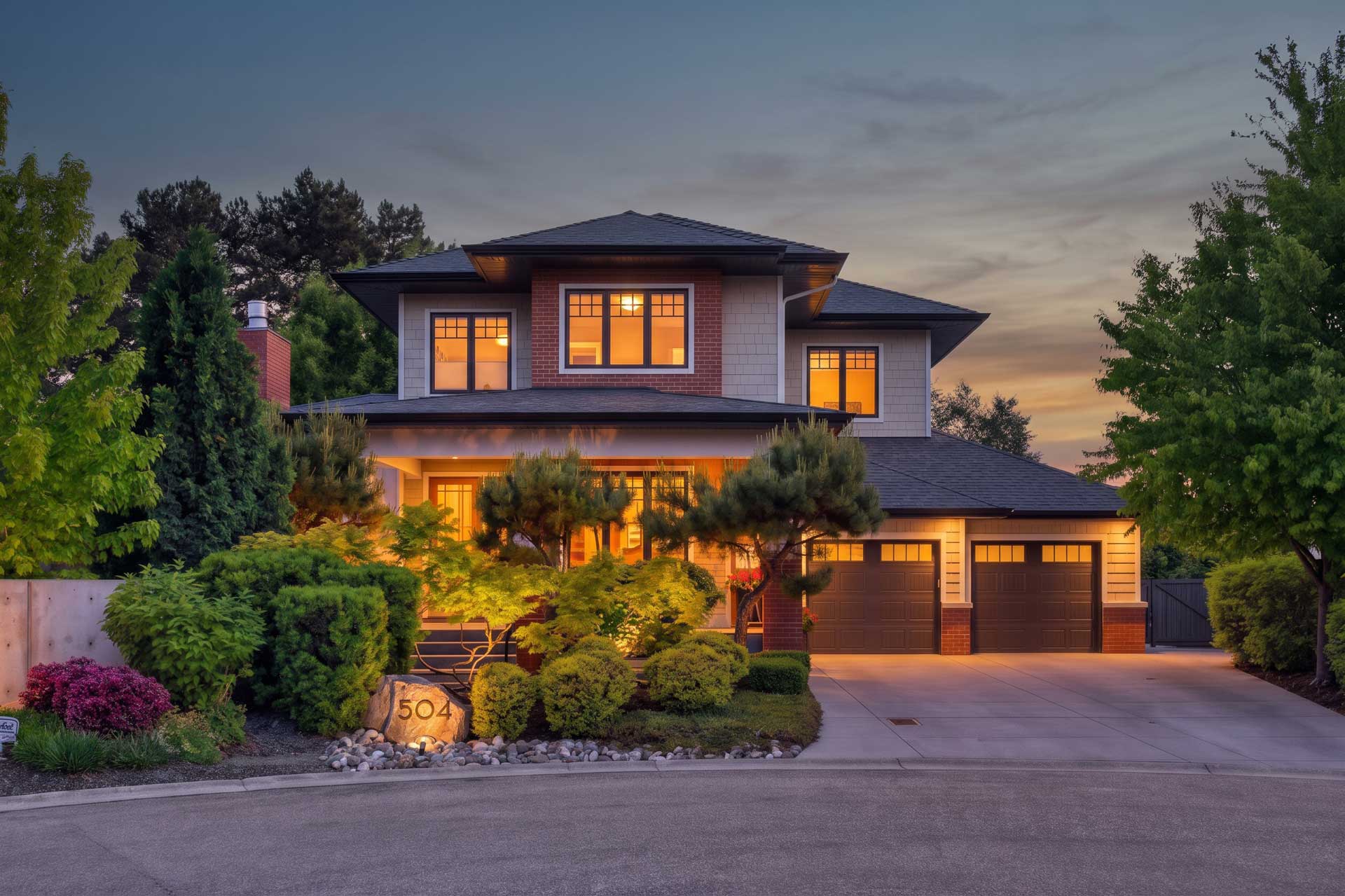 Kelowna Mission Craftsman Home Exterior
