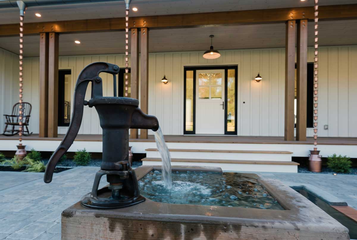 Okanagan Farmhouse Entry