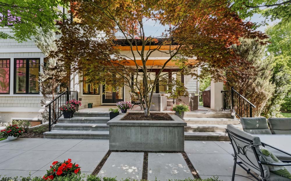 The Curated Crafstman Patio Landscaping