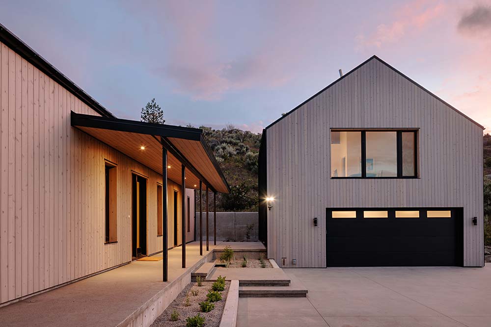 Summerland Modern Home and Carriage House Design